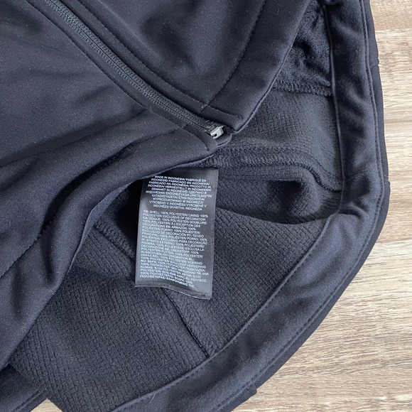 The North Face Women's Ridgewall WindWall Soft Shell Full Zip Vest Black Medium - Picture 6 of 8